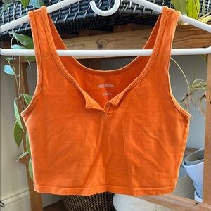 Wild Fable Orange Crop Top